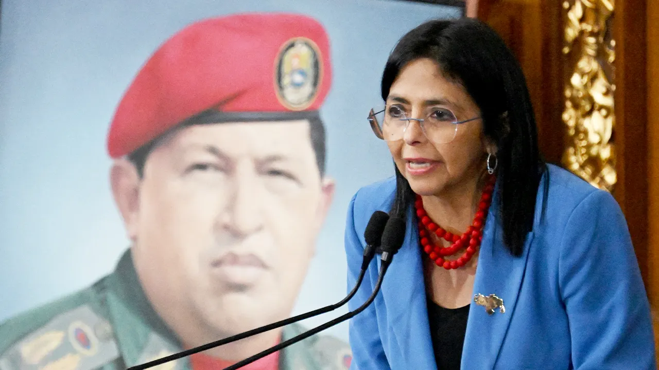 Venezuela's acting president Delcy Rodríguez criticizes US involvement