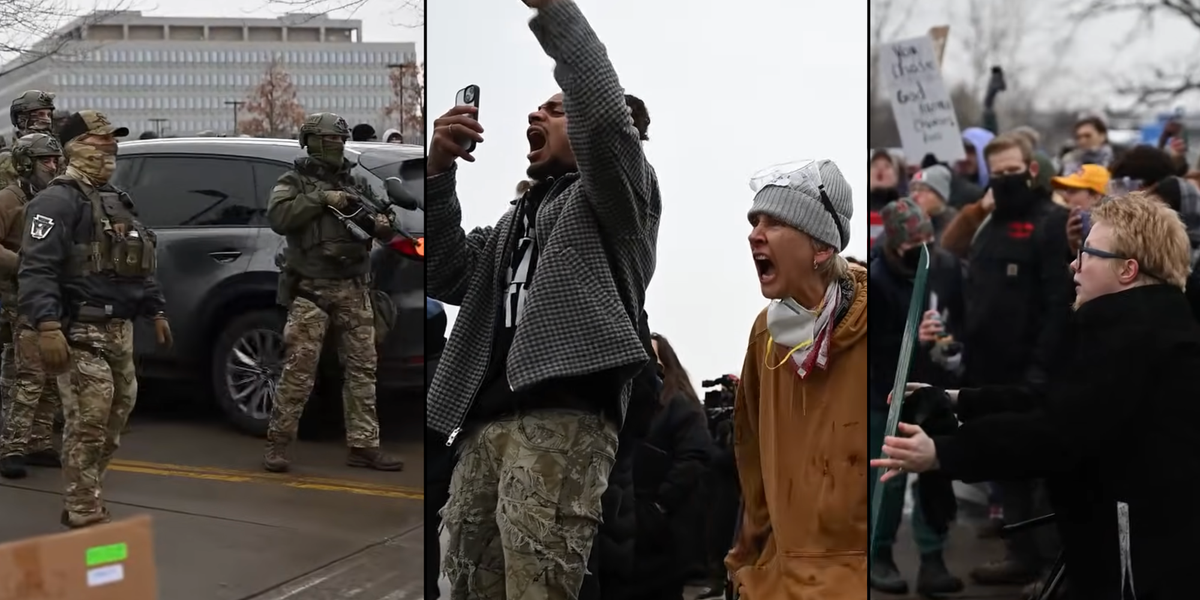 Video: Out-of-control anti-ICE protesters shout abuses at agents in Minneapolis: 'Leave now!'