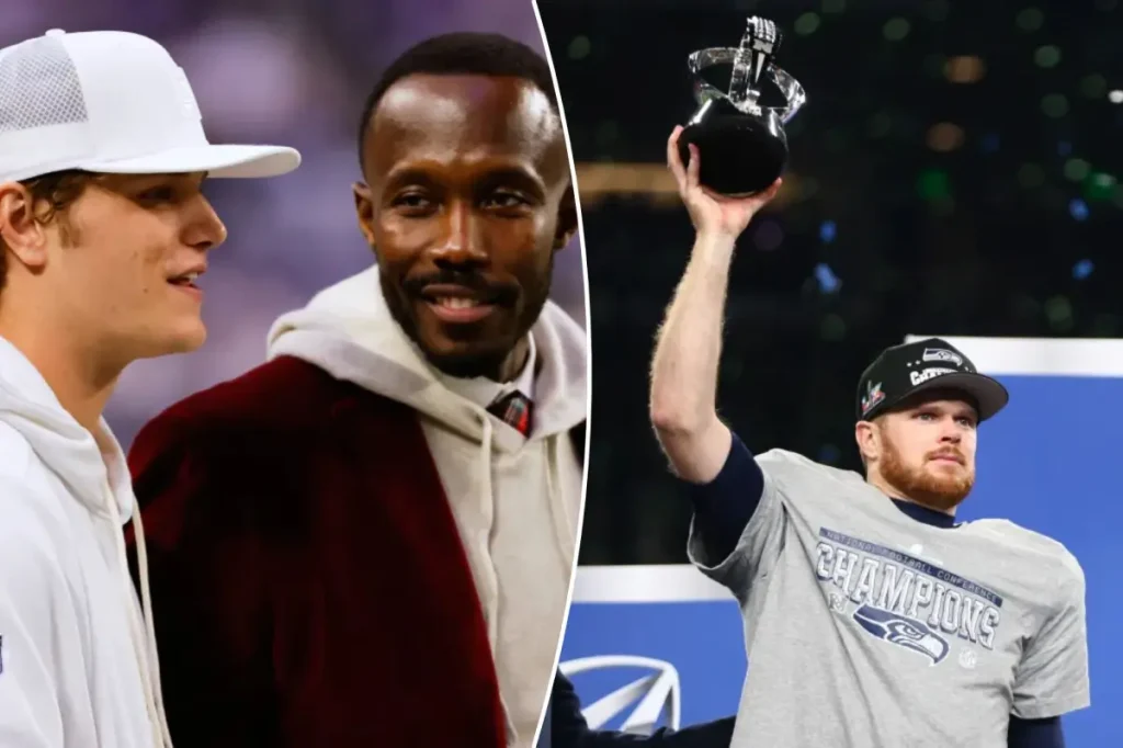 Vikings general manager comments on Sam Darnold leaving as the quarterback guides the Seahawks to Super Bowl 2026