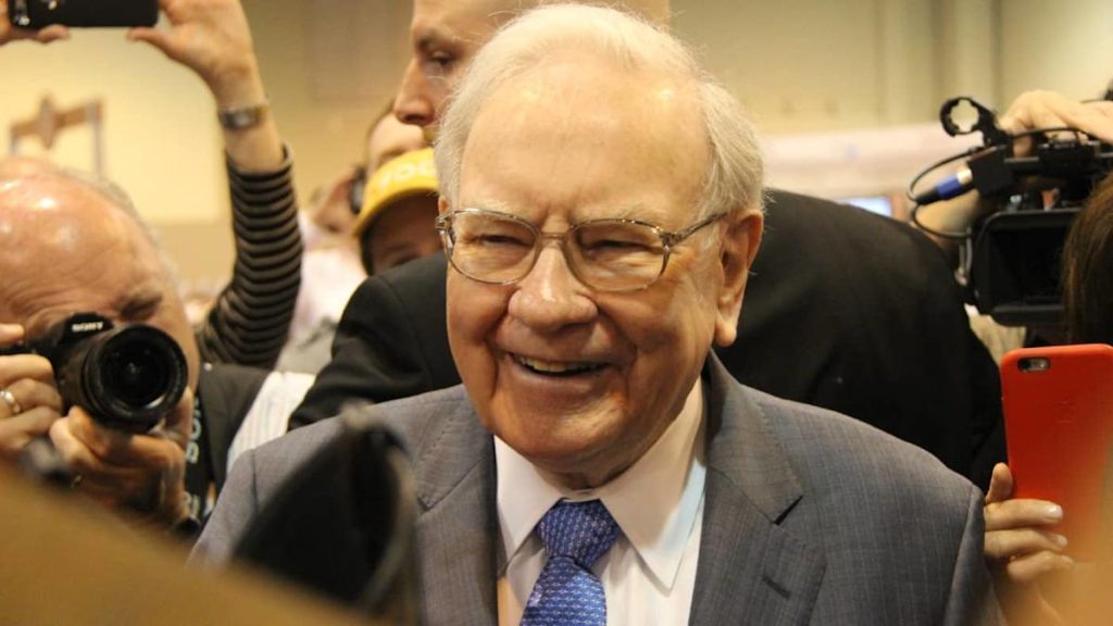 Warren Buffett's advice as the US stock market falls