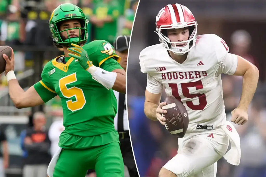 Ways to watch Oregon against Indiana in the CFP Peach Bowl without paying