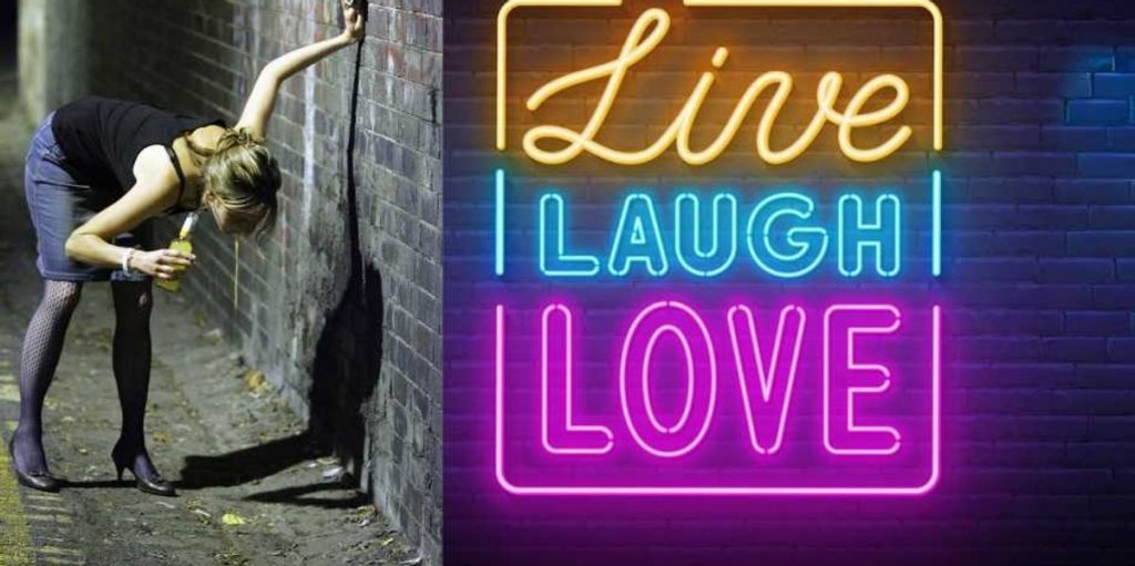 When 'live, laugh, love' translates to 'bring me another drink'