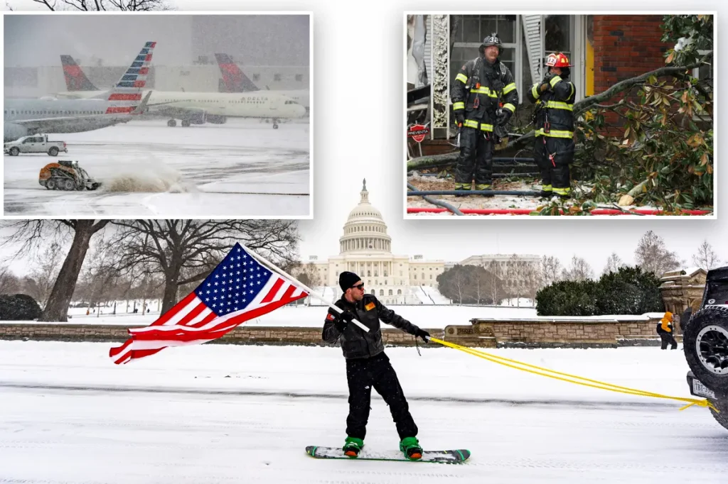 Winter Storm Fern sweeps through the US, leading to flight cancellations and over 1 million people losing power.