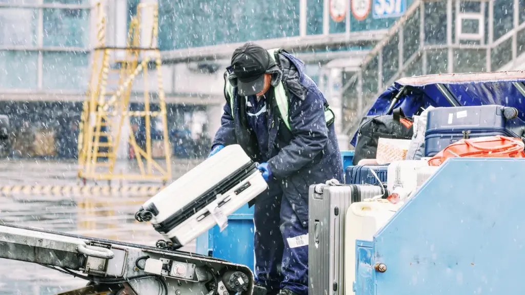 Winter storm warnings lead major airlines to announce travel alerts for the weekend.