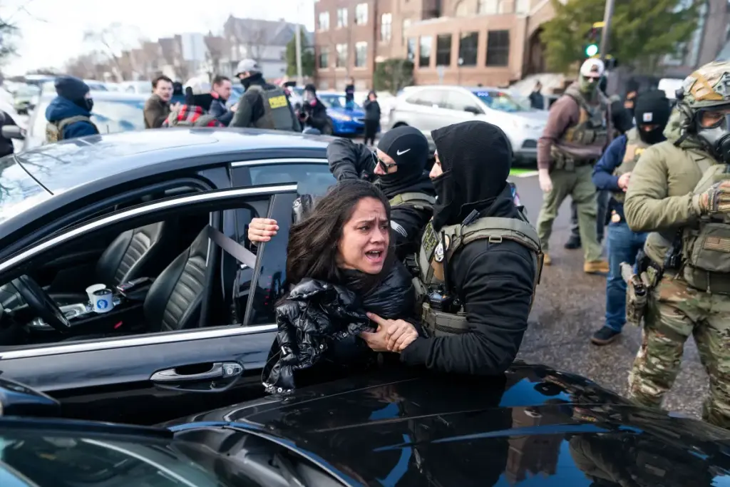 Woman pulled from car by ICE in Minnesota recognized as an activist for LGBT and racial justice