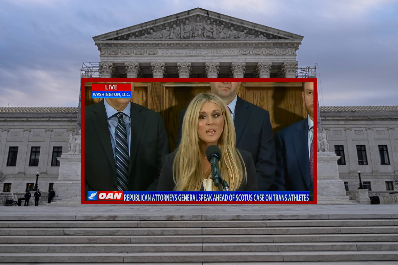 Women athletes and Republican attorneys general call on SCOTUS to safeguard women's sports before Tuesday's significant hearings