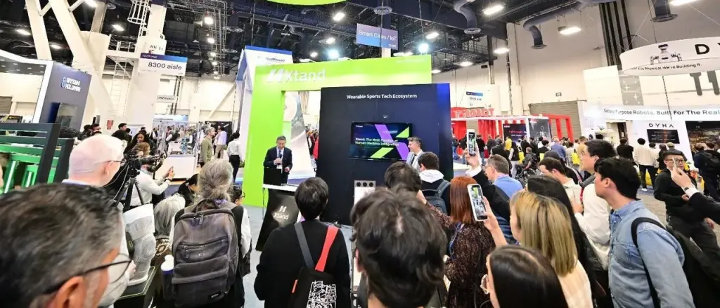 Xtand's Smart Patella Strap Attracts Attention with Live Movement Demonstrations at CES 2026