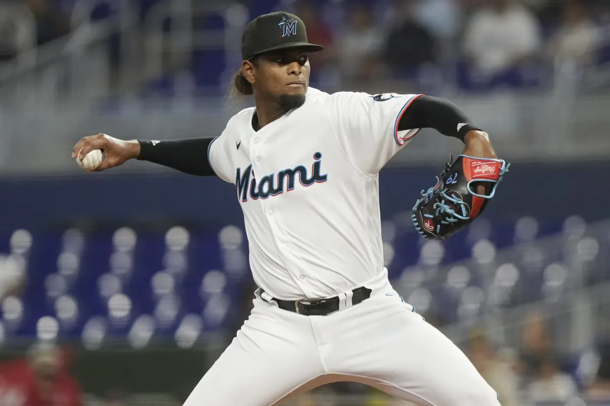 Yankees discussing trade for Edward Cabrera with Marlins while Mets watch closely