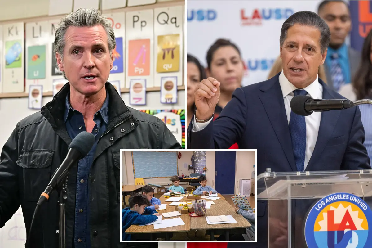 Young students in LA struggle while unaware leaders take credit.
