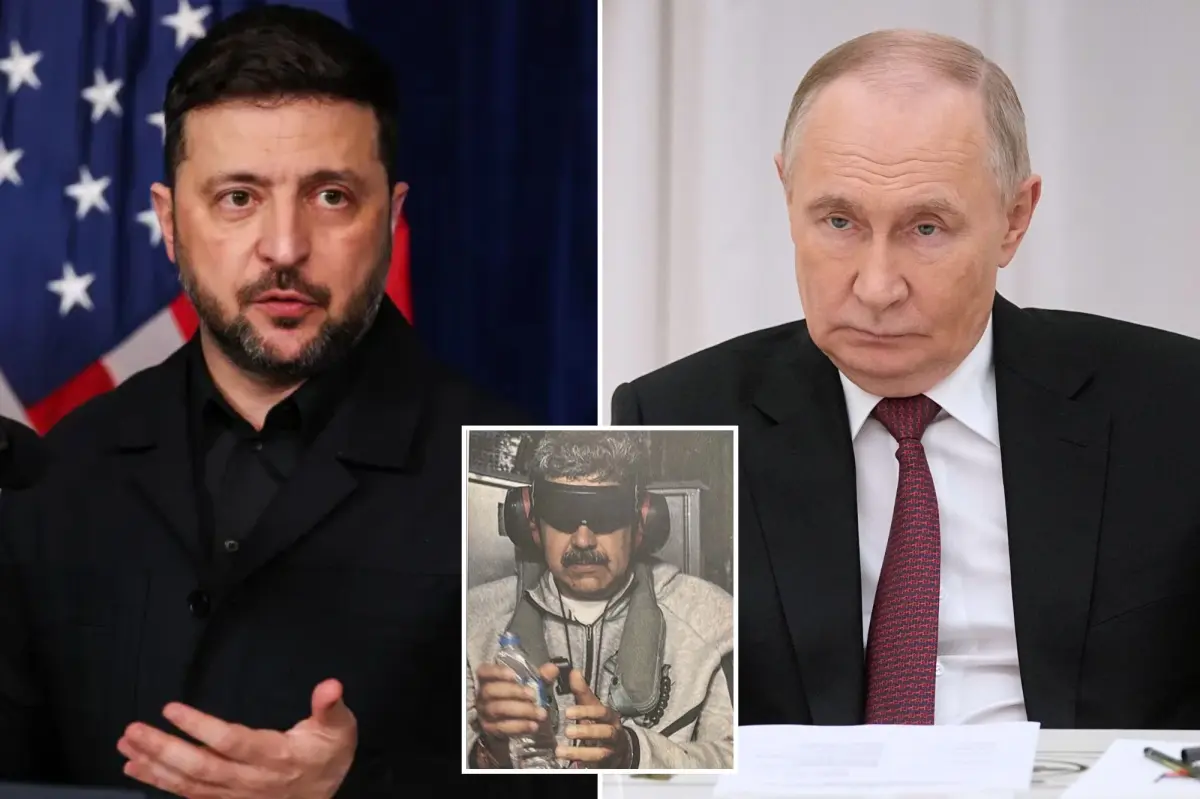 Zelensky urges the US to remove Putin after the capture of Venezuela's dictator Nicolás Maduro