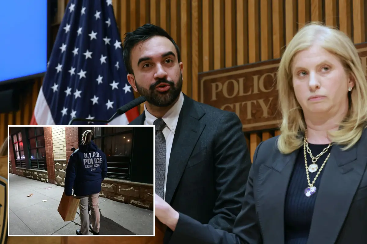 Zohran Mamdani and Jessica Tisch reveal record-low gun violence in New York City