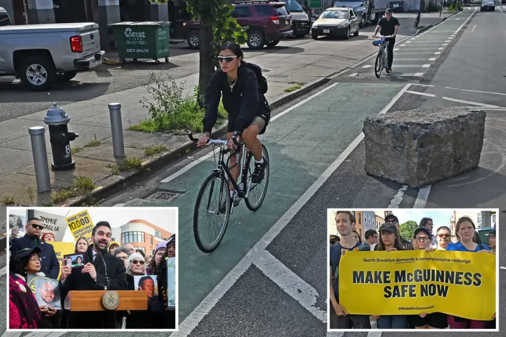 Zohran Mamdani brings back the bike lanes on McGuinness Boulevard after the Adams administration abandoned the redesign.