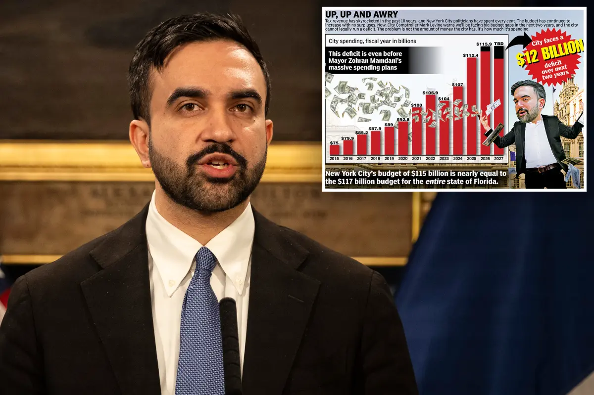 Zohran Mamdani suggests limited solutions for NYC's $12B budget gap while reiterating the need for tax increases