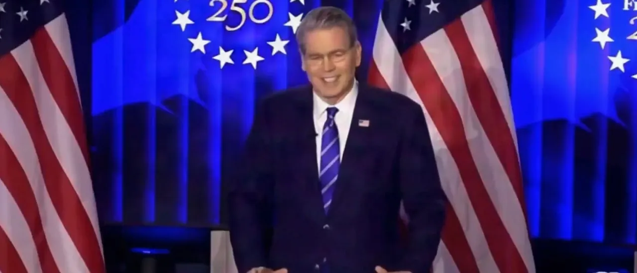 ‘Patrick Bateman Encounters Sparkle Beach Ken’: Scott Bessent Offers Witty Response to Gavin Newsom