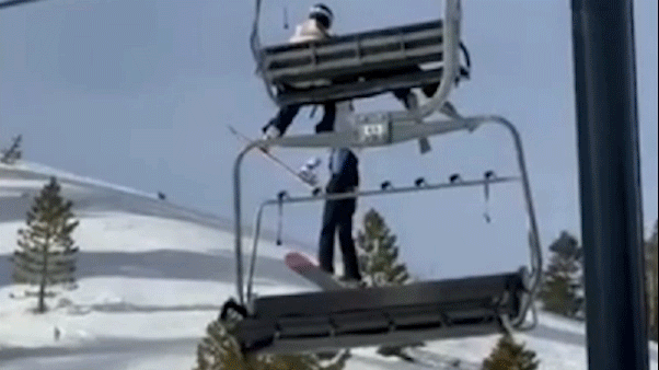 12-year-old girl tumbles from chairlift at Mammoth Mountain ski area in California