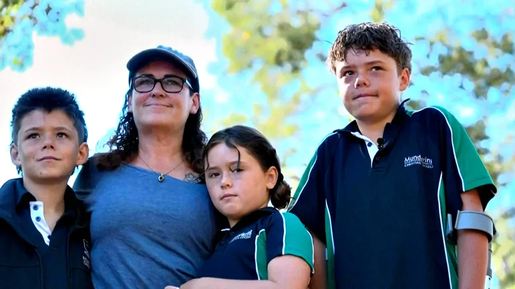 13-year-old Australian boy swims 2.5 miles in rough waters to save his family