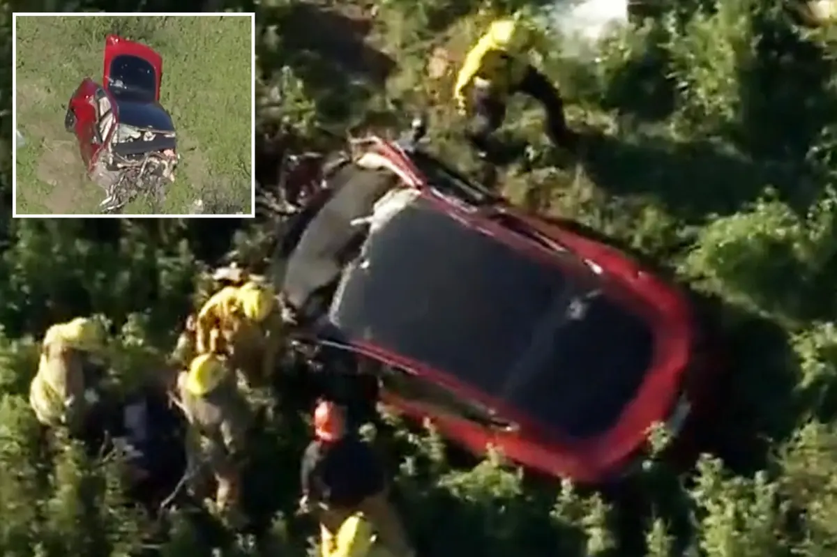 16-year-old Tesla driver dies in tragic fall down Malibu canyon