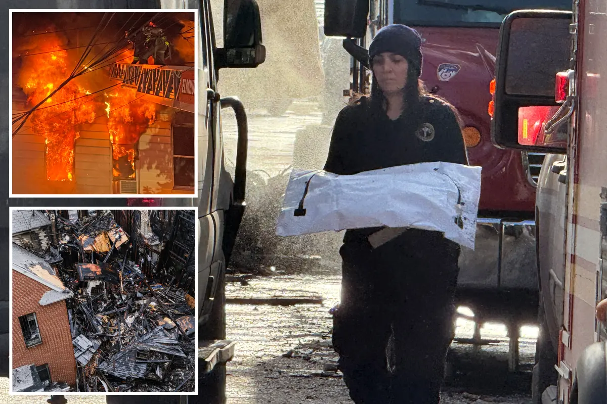17-day-old baby discovered deceased in debris after fire consumed NYC house, also taking the life of a 34-year-old woman.