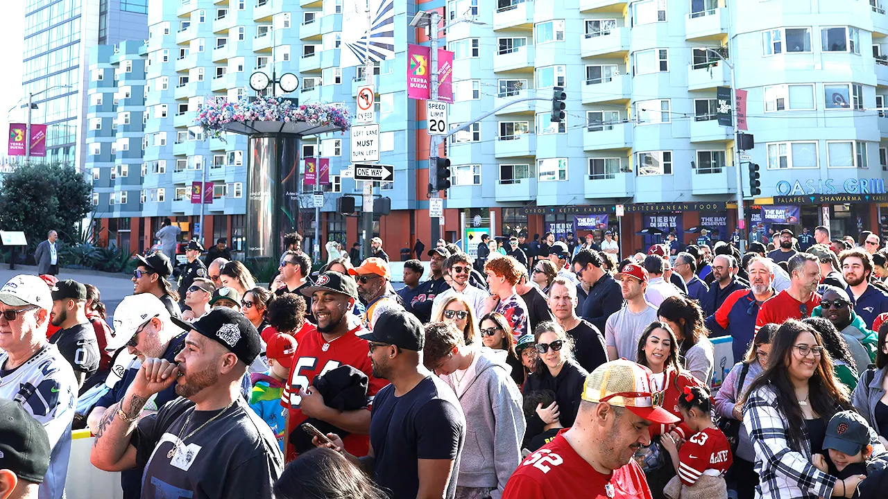 49ers players commend San Francisco as the Bay Area welcomes the Super Bowl.