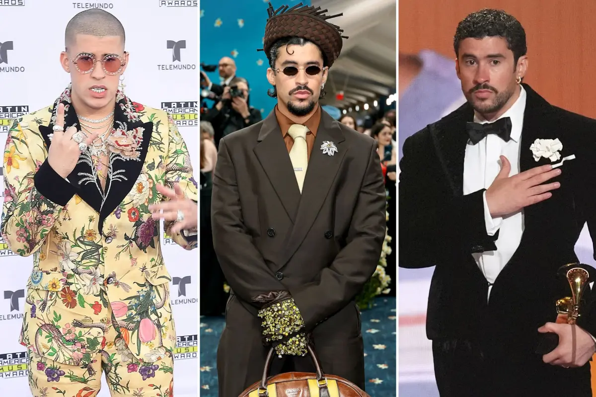 A look at Bad Bunny's style transformation before his Super Bowl 2026 halftime show performance