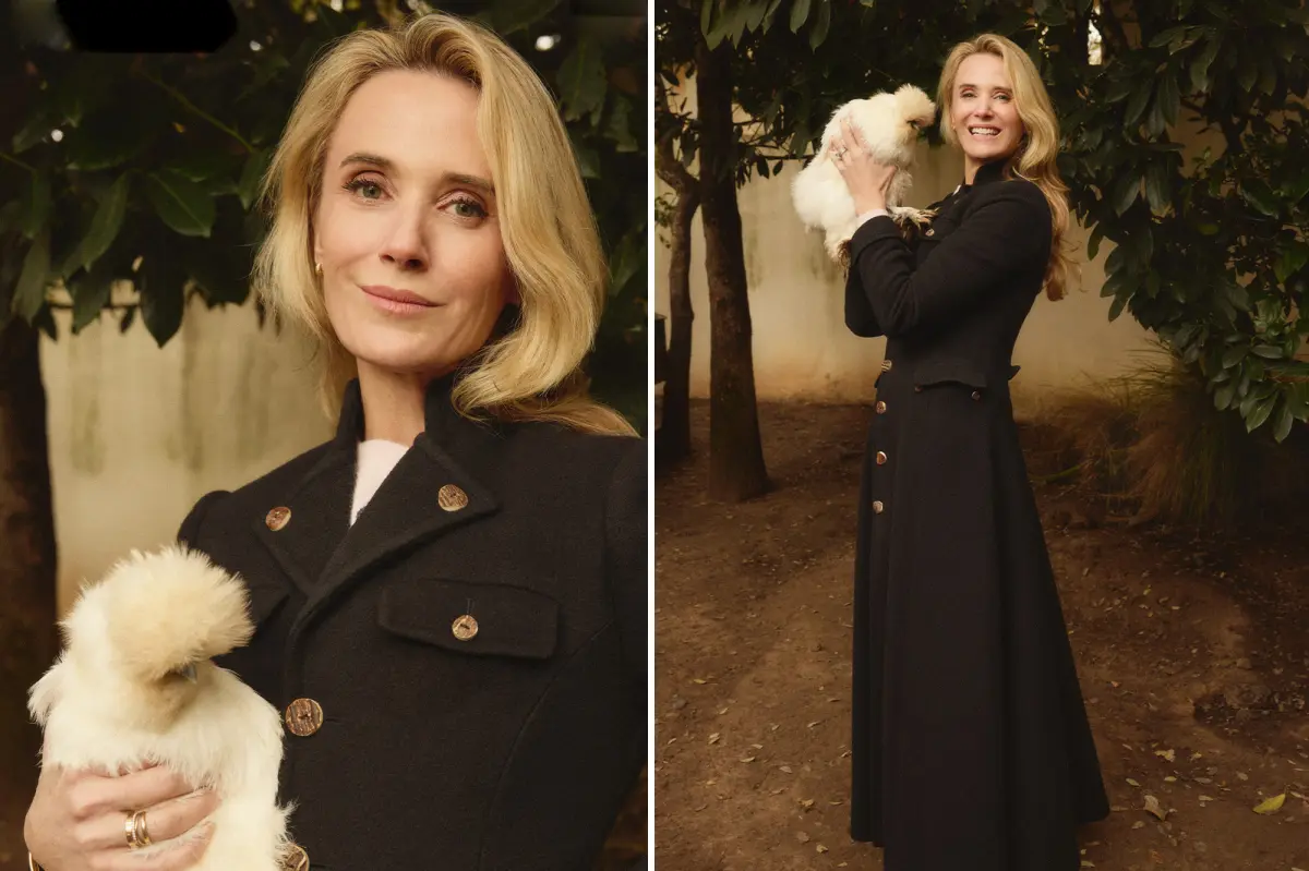 A tragedy led to the naming of Jennifer Siebel Newsom's pet chicken.