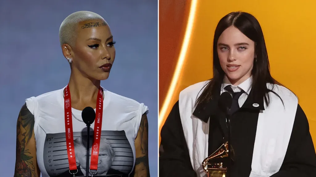 Amber Rose challenges Billie Eilish's Grammy remarks on immigration enforcement