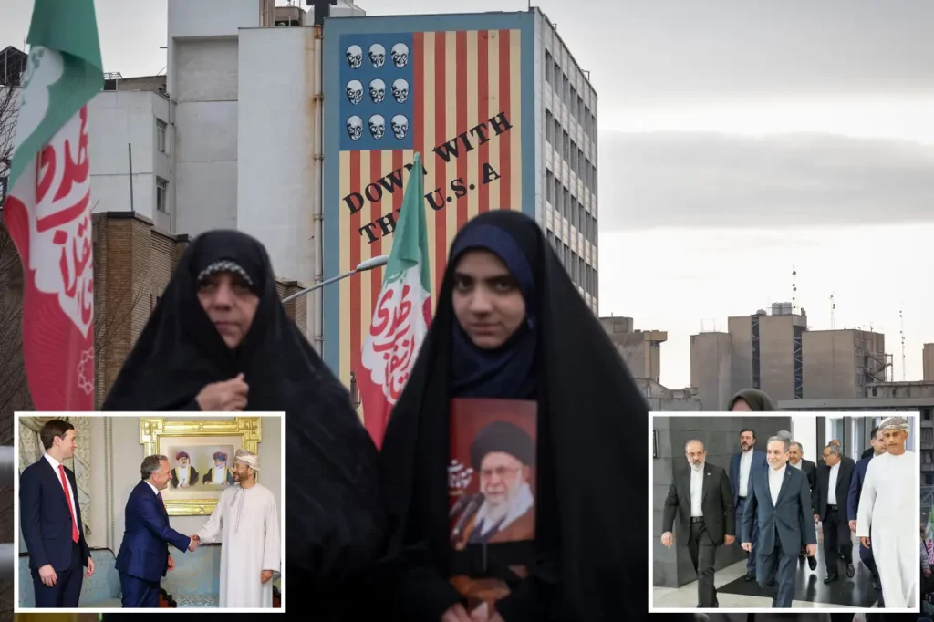 Americans cautioned once more to depart Iran as Oman facilitates indirect discussions on Tehran's nuclear program.