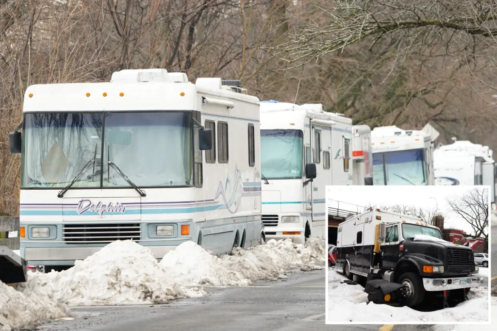 Another unlawful encampment thrives in the Bronx, with waste dumped onto the streets.