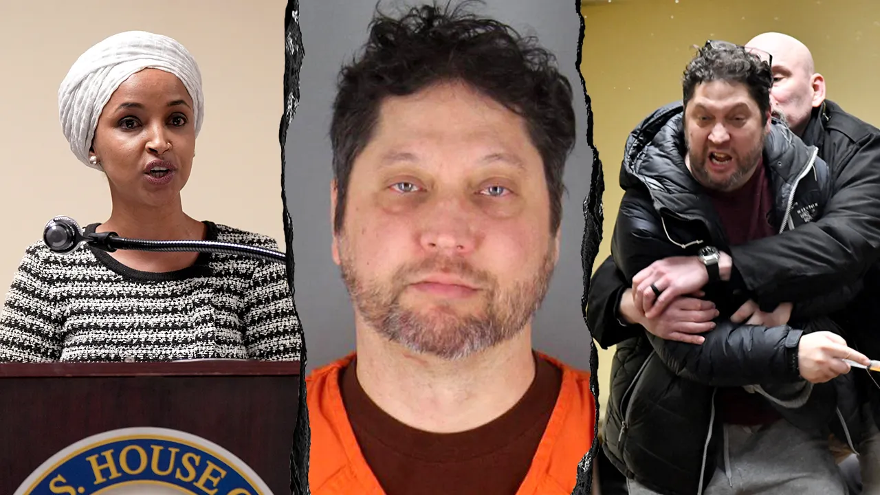 Anthony Kazmierczak taken into custody after reportedly spraying Ilhan Omar.