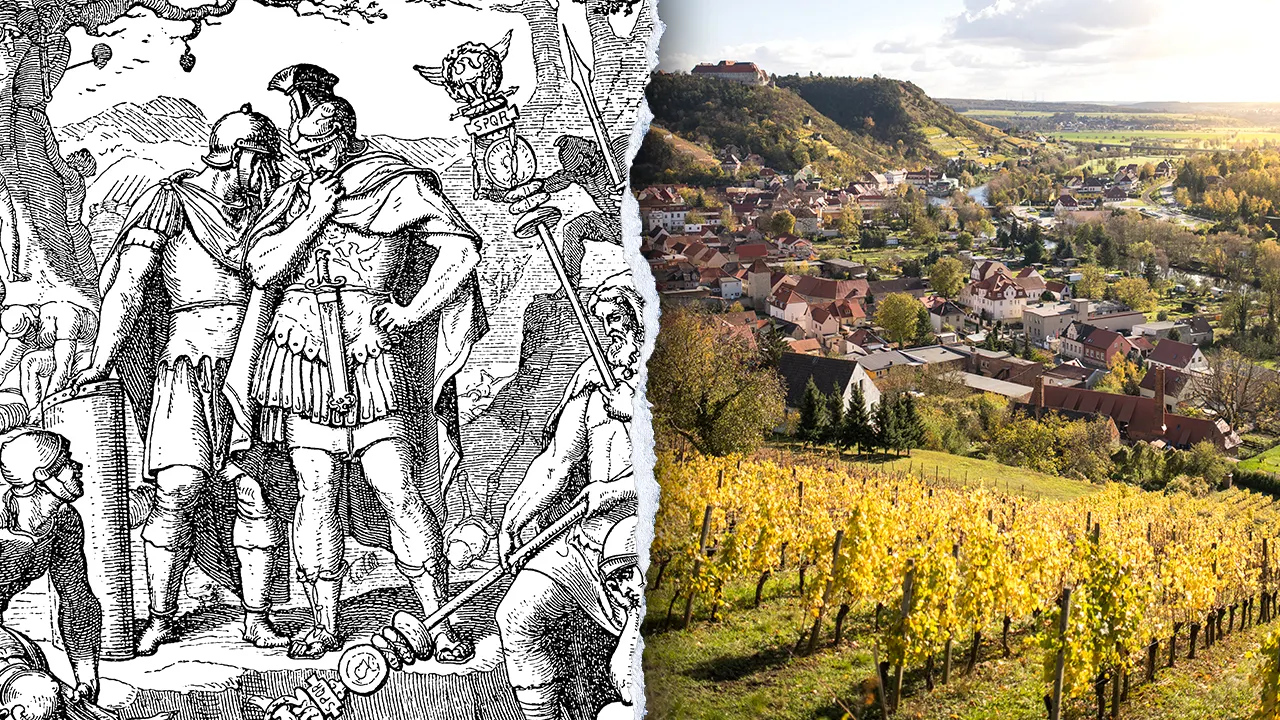 Archaeologists discover Roman camps in Germany's Saxony-Anhalt region.