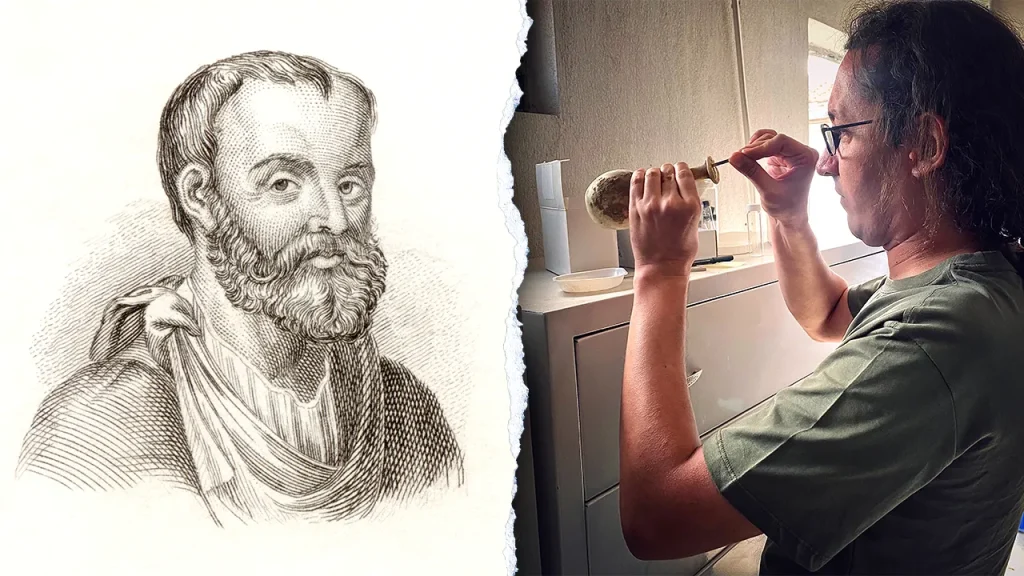 Archaeologists find ancient clay container with Roman waste used as medicine