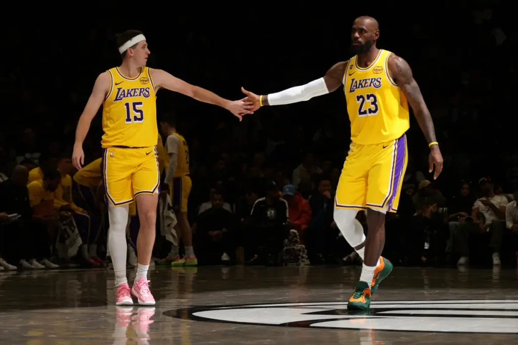 Austin Reaves guides Los Angeles to victory against the Nets