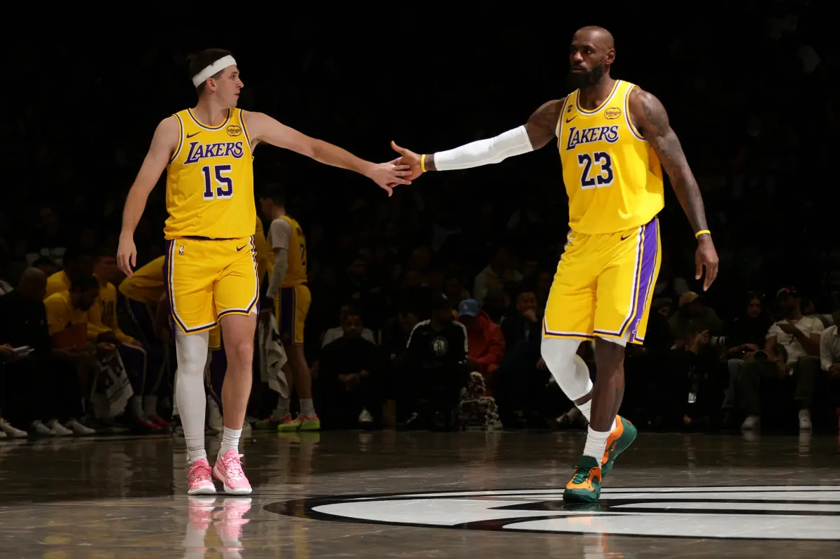 Austin Reaves guides Los Angeles to victory against the Nets