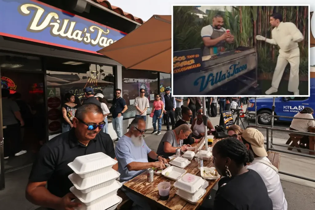 Bad Bunny highlights Villas Taco Stand and its owner Victor Villa on a global scale.