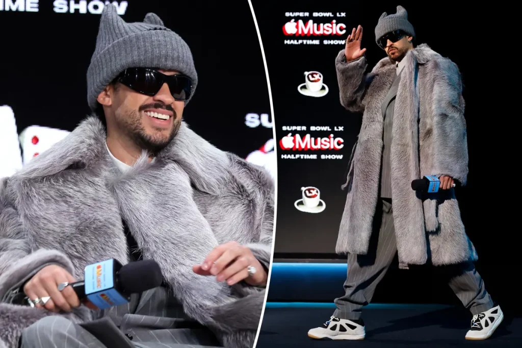 Bad Bunny shares his feelings during Super Bowl halftime show press conference