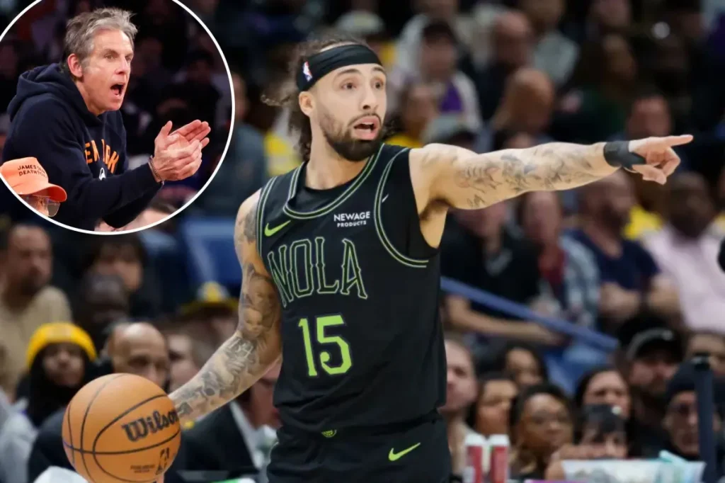 Ben Stiller is a fan of the Knicks' agreement with Jose Alvarado.