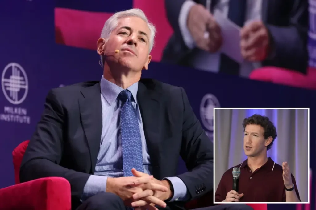 Bill Ackman supports Mark Zuckerberg’s Meta with a $2B investment