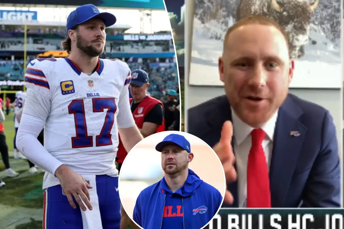 Bills coach Joe Brady feels remorse over his remark about Josh Allen during the Pat McAfee interview