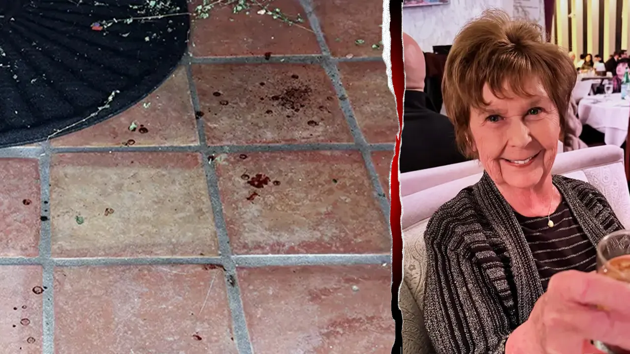 Blood droplets hint at the possible abduction of an 84-year-old, according to an expert.