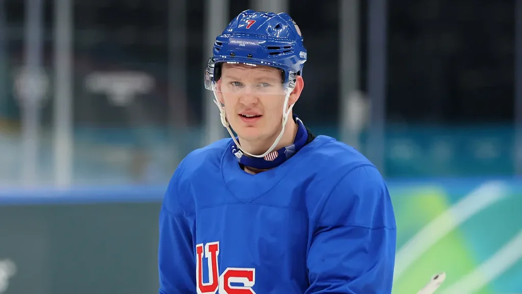 Brady Tkachuk says that representing Team USA is 'one of the greatest honors'
