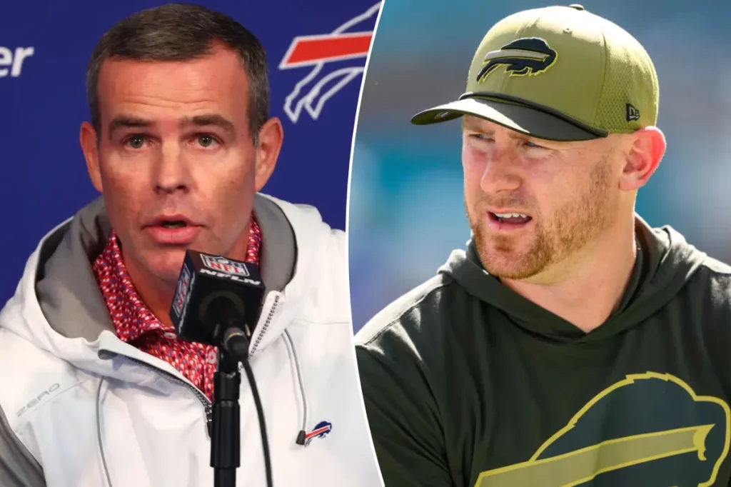 Brandon Beane gives a three-word reply to Joe Brady's criticism