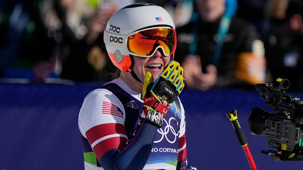 Breezy Johnson claims Olympic gold for the United States