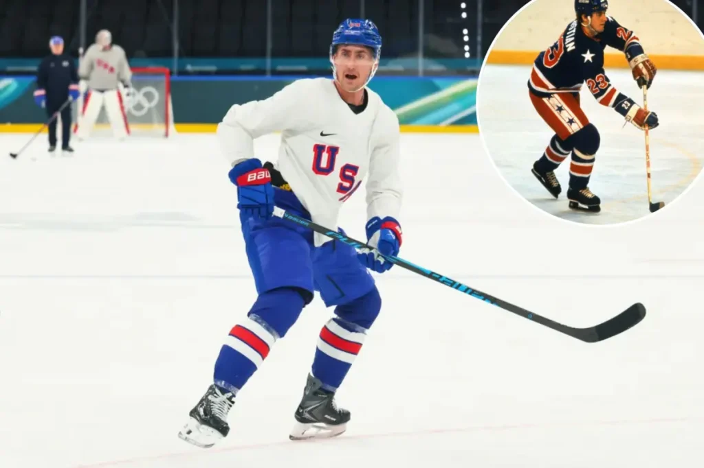 Brock Nelson aims to follow in his family's tradition of Olympic hockey champions