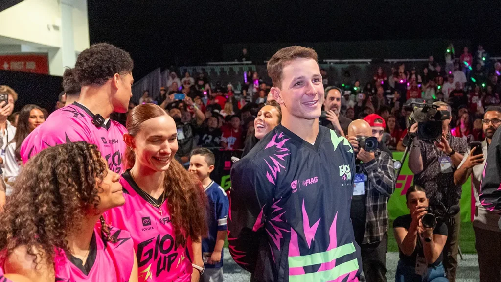 Brock Purdy becomes a local hero for a girls' flag-football game