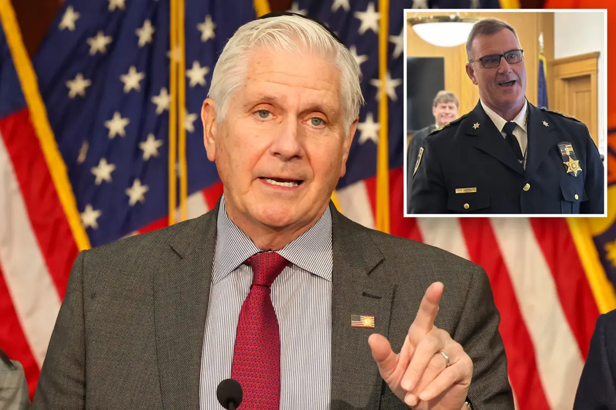 Bruce Blakeman of the GOP selects Madison County Sheriff Todd Hood as his running partner