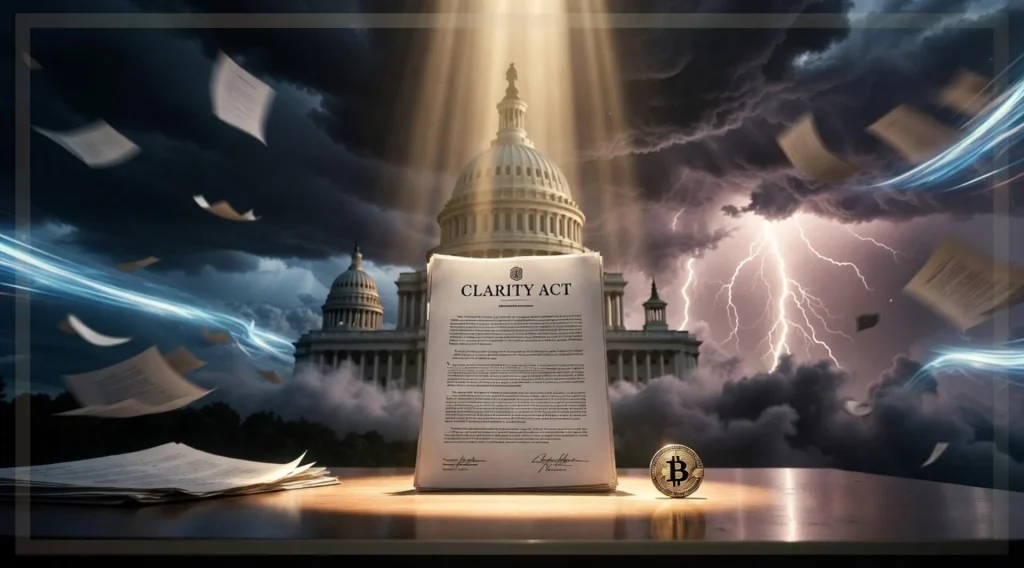 CLARITY Act: Washington Offered Assurance, Crypto Experienced Turmoil