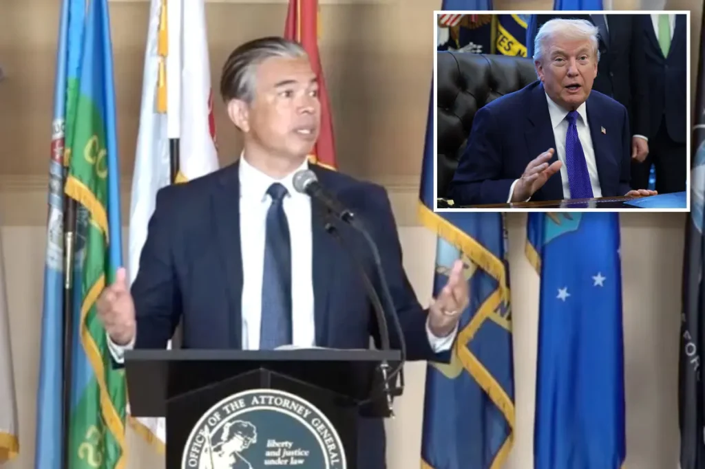 California Attorney General Rob Bonta counters fraud allegations from the Trump administration.