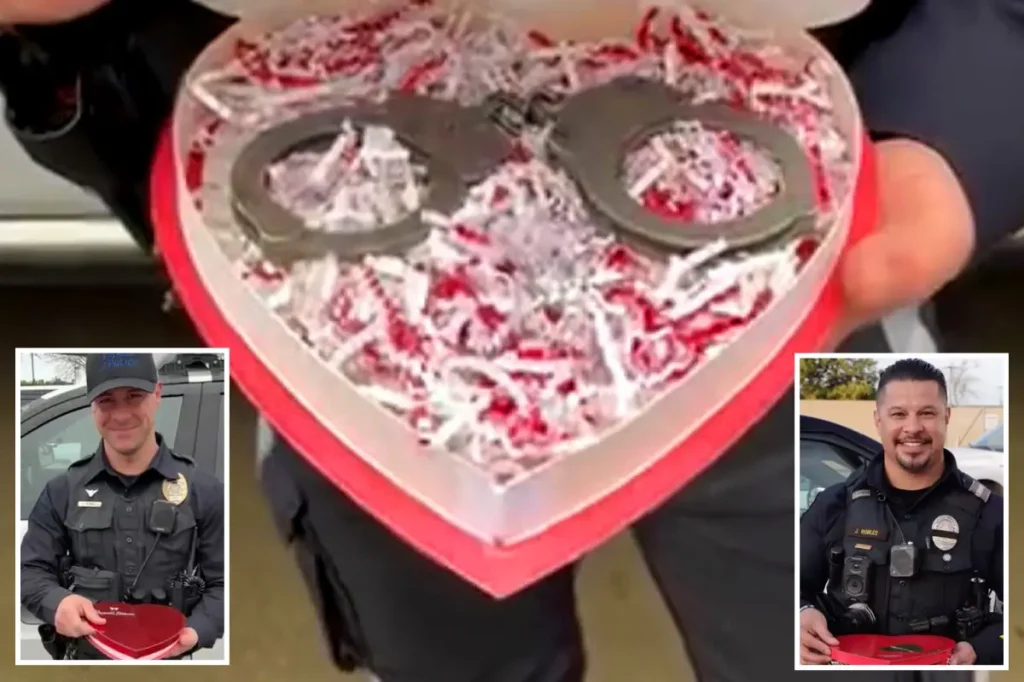 California police offer unique Valentine's date with your ex-con – featuring handcuffs.