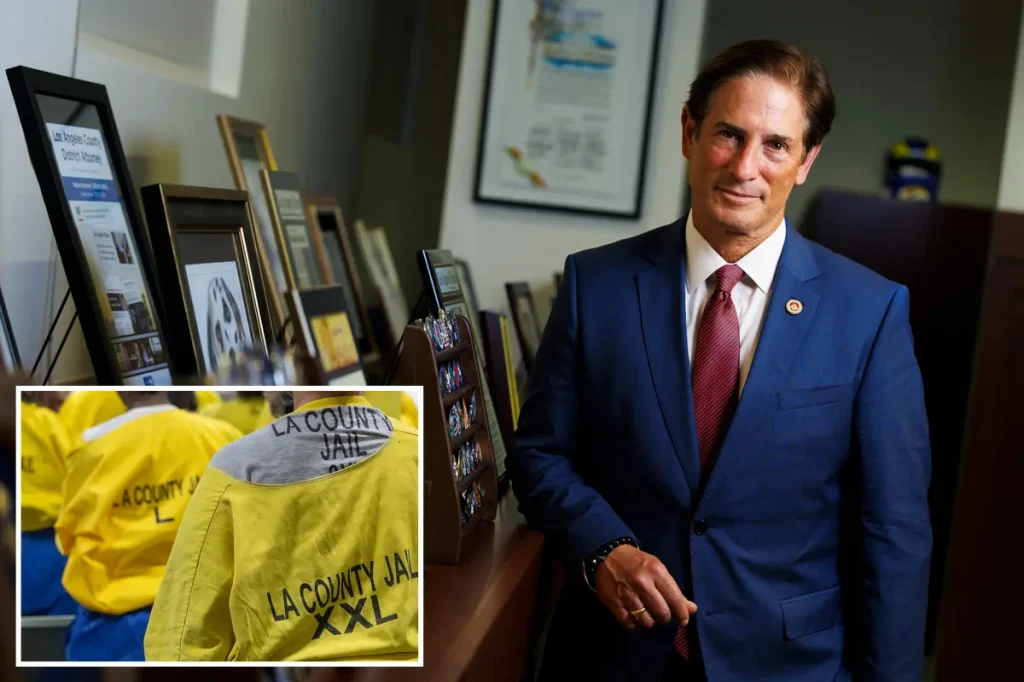 California's lenient laws encourage the city's prolific criminals, says the District Attorney of LA.