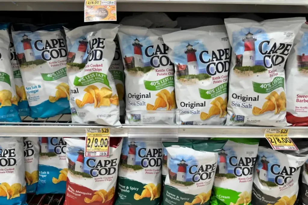 Cape Cod potato chips manufacturing facility is relocating from Massachusetts, as announced by Campbells.